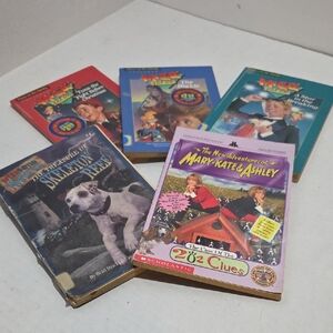 Scholastic Vintage Books; Wishbone, Mary Kate and Ashley, McGee, Hannah Montana